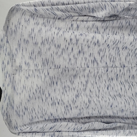 Lane Bryant Blue and White Long Sleeve Knit Top - Picture 7 of 11